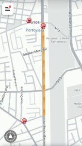 Jueves 15 de mayo con tráfico vehicular denso en los mismos puntos críticos