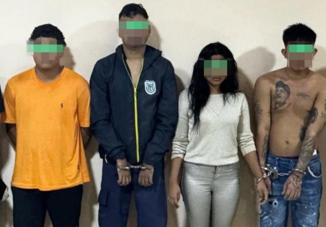 La Policía Nacional detuvo a cinco extorsionadores, vinculados a alias 'Gato Celi' y a la organización criminal Chone Killers.