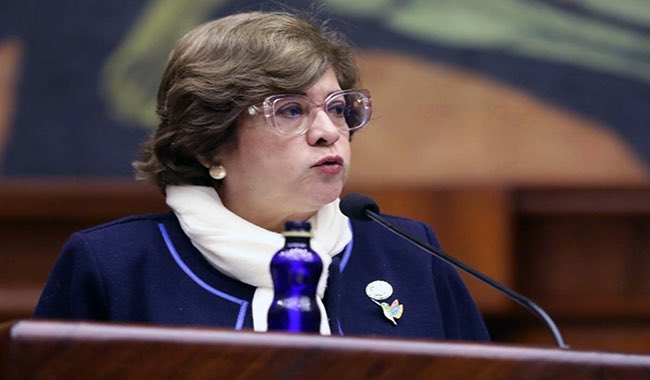 La ministra de trabajo, Ivonne Núñez.