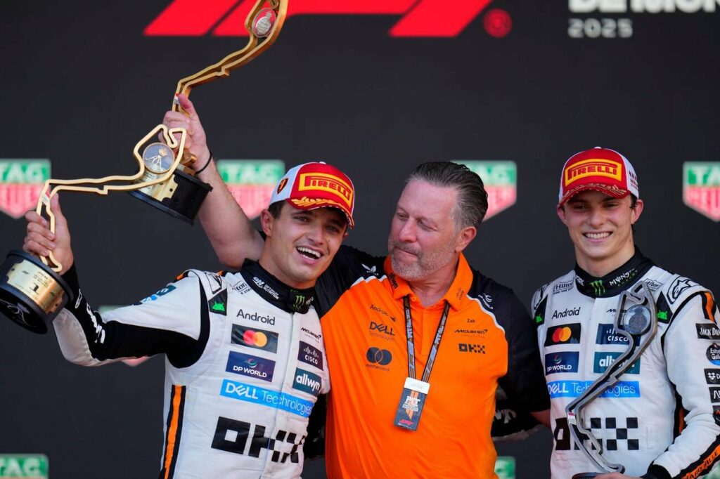 Lando Norris gana el Gran Premio de Mónaco 2025 desde la pole position
