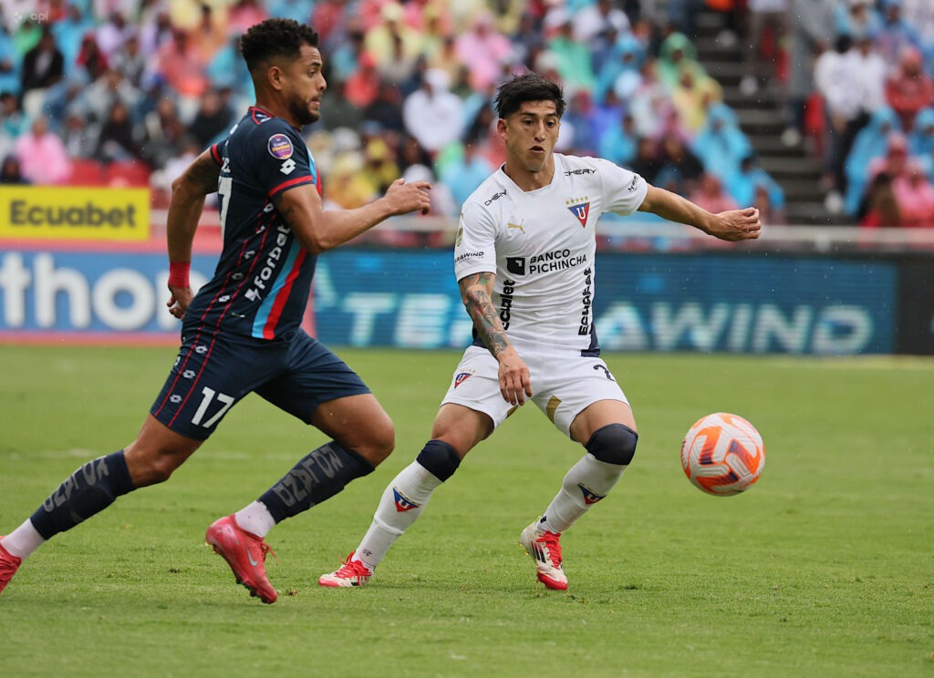 Liga de Quito rescata un empate ante El Nacional en Casa Blanca (2-2)