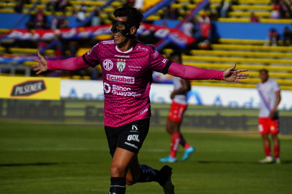 Michael Hoyos, atacante de Independiente del Valle.