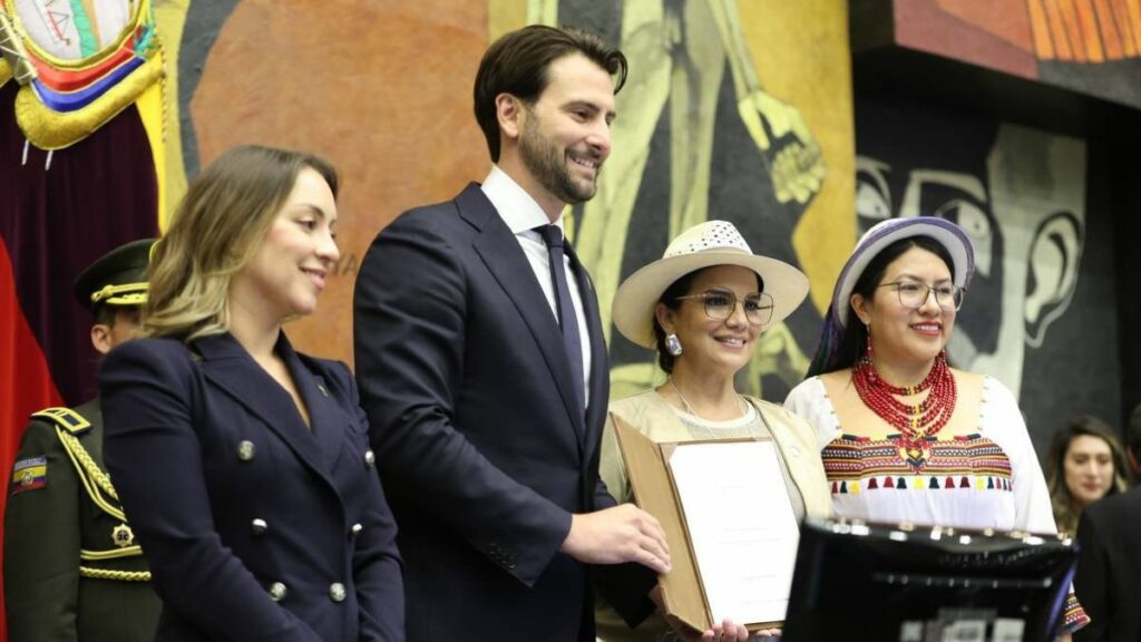 Mónica Salazar, quien llegó a la Asamblea Nacional con Revolución Ciudadana, fue elegida como tercera vocal del CAL. (Asamblea Nacional).