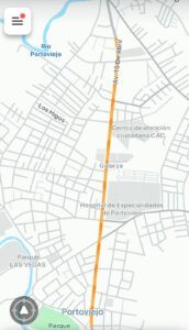 Movilidad moderada con focos de congestión marca la mañana de este lunes en Portoviejo