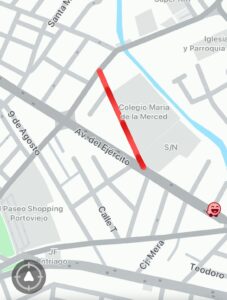 Movilidad moderada con focos de congestión marca la mañana de este lunes en Portoviejo