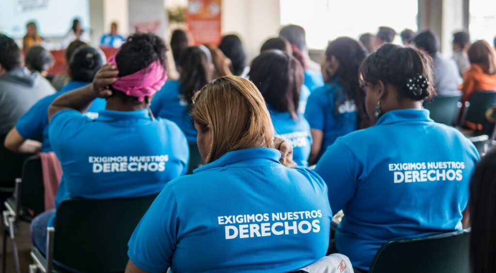 Mujeres trabajadoras del hogar