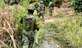 Once militares de la Brigada de Selva 19 Napo del Ejército ecuatoriano y un civil muertos, dejó en una emboscada en el sector Alto Punino.