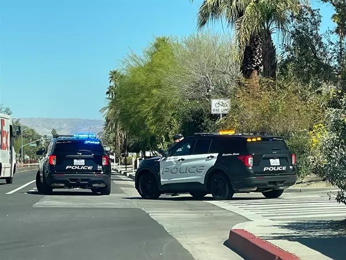 Palm Springs Explosión deja un muerto frente a una clínica