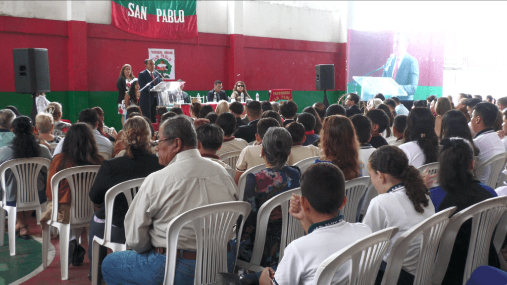 Parroquia San Pablo celebró su aniversario con sesión solemne y promesas de desarrollo