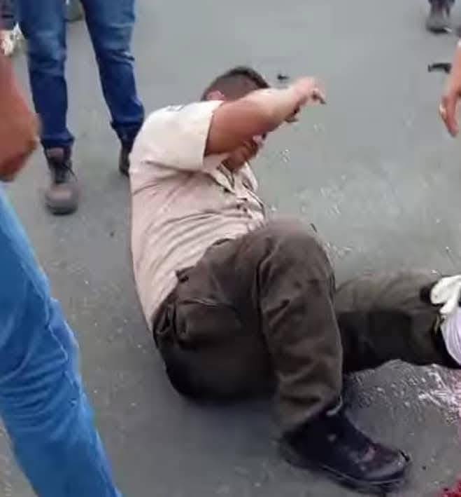 Policía pierde una pierna en accidente de tránsito en La Independencia