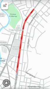 Portoviejo amanece con tráfico vehicular fluido este jueves 1 de mayo