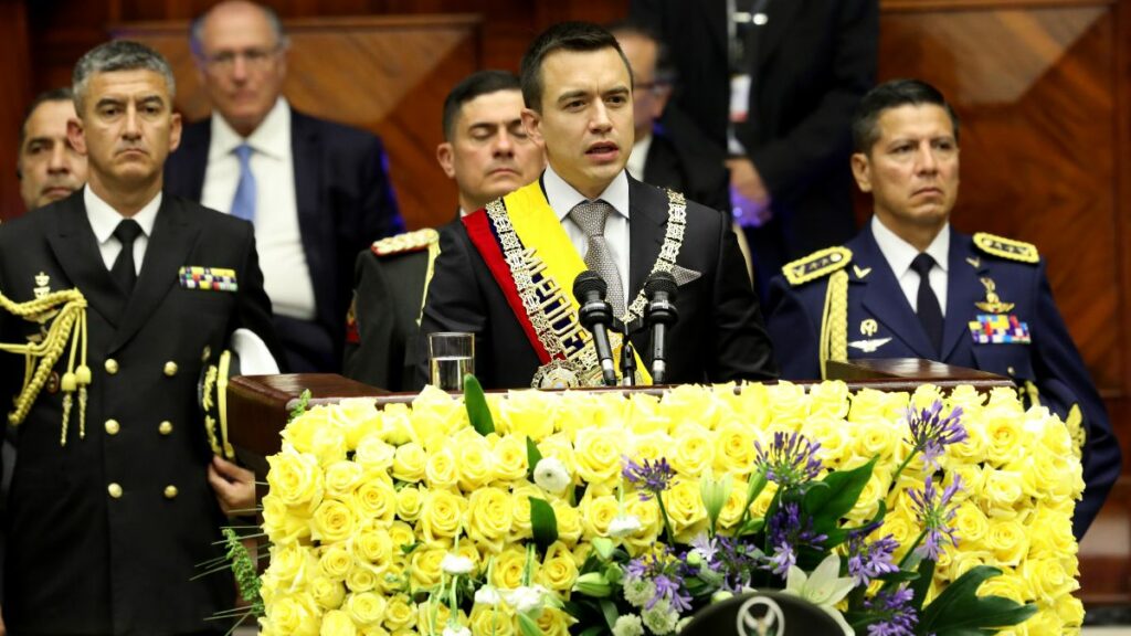 Posesión de Daniel Noboa Así será la ceremonia de investidura del presidente para su nuevo periodo. (Presidencial de Ecuador).