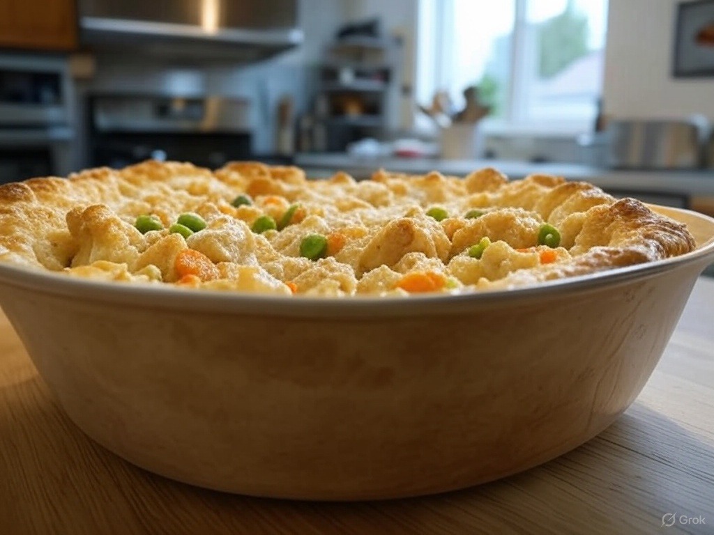Prepara un delicioso pastel de pollo en sencillos pasos