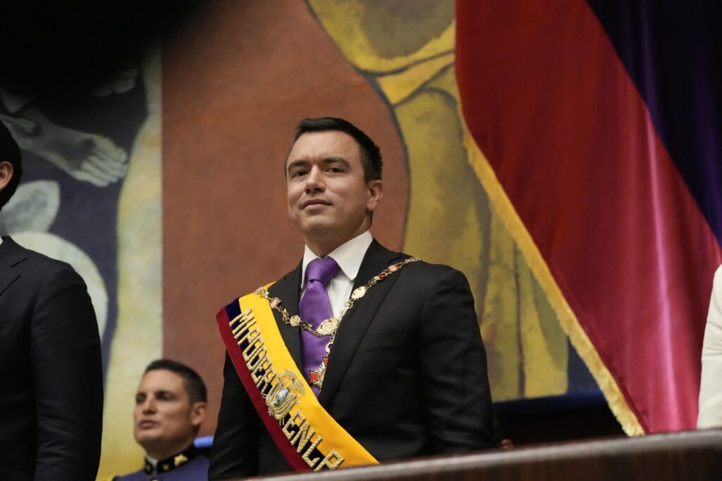 Presidente Daniel Noboa anuncia gira oficial a España e Italia en junio