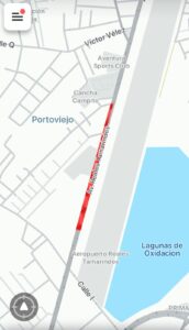 Qué zonas de Portoviejo están colapsadas por el tráfico vehicular este jueves