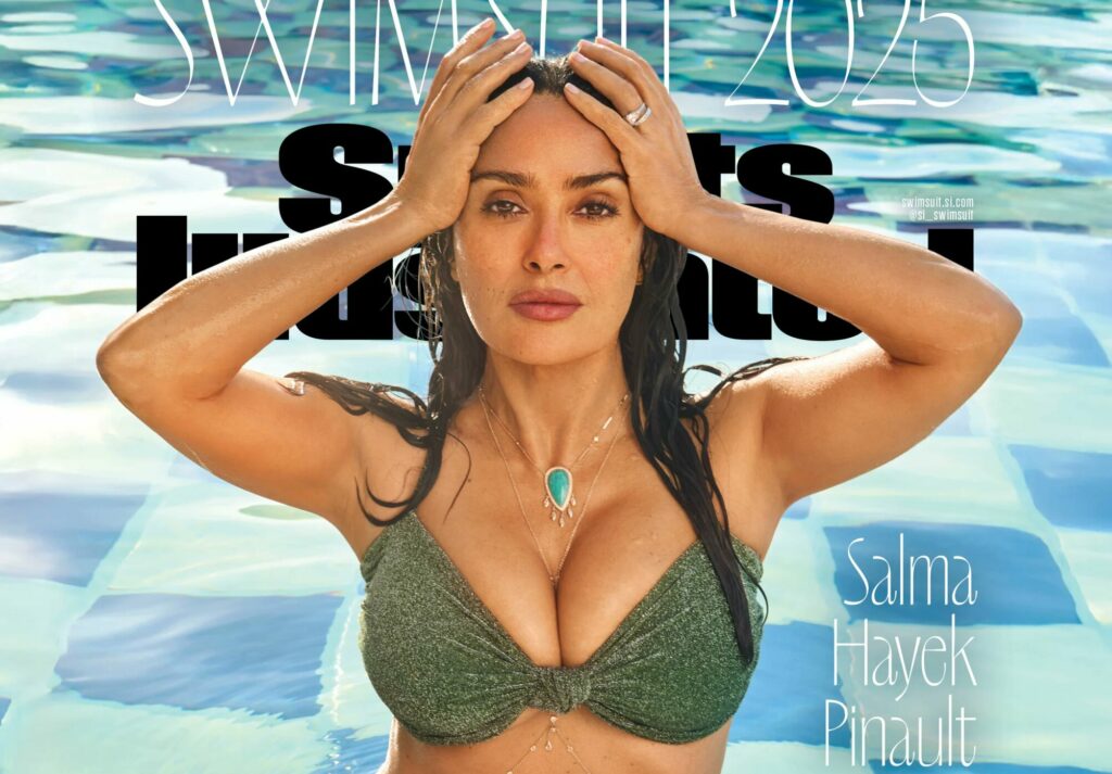 Salma Hayek, ícono de belleza a los 58 años, conquista la portada de Sports Illustrated Swimsuit 2025