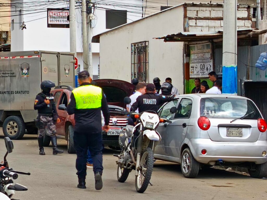 Sicariato en Manta asesinan al presidente de la Asociación de Agentes de Tránsito