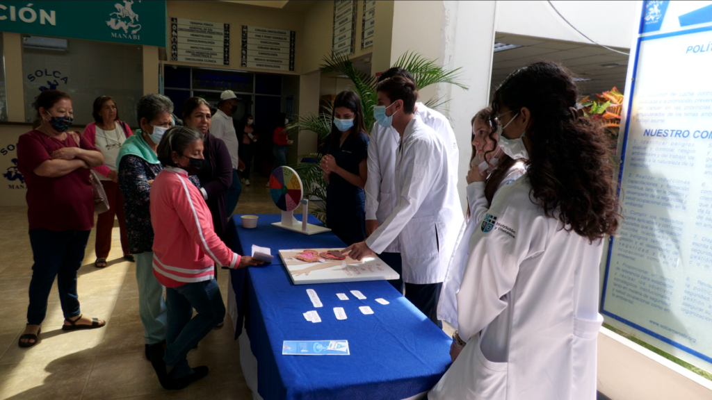 Solca Manabí realizó casa abierta por el Día de la Nutrición con enfoque en salud digestiva