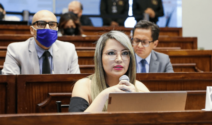 TCE suspendió derechos políticos de Priscila Schettini como asambleísta por violencia de género