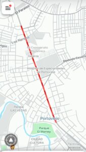 Tráfico intenso cerca de centros educativos este martes en Portoviejo