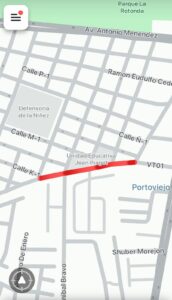 Tráfico intenso cerca de centros educativos este martes en Portoviejo