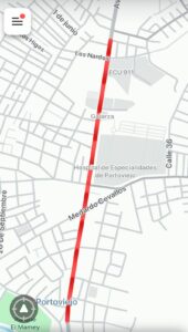 Tráfico vehicular intenso afecta la movilidad urbana este jueves 22 en Portoviejo