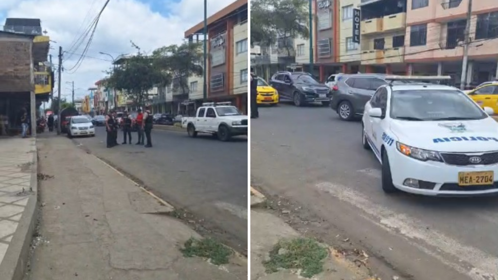 Un agente de tránsito muere tras ser baleado en la avenida 15 de Abril de Portoviejo