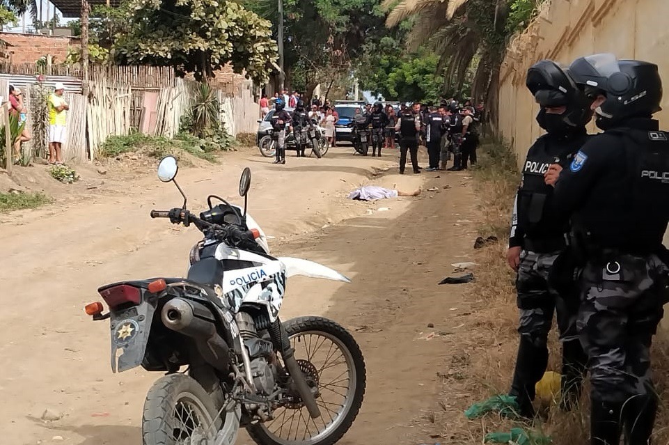 Un asesinato sacudió a sector Las Jacuatas, en el cantón Montecristi, este sábado 10 de mayo del 2025.