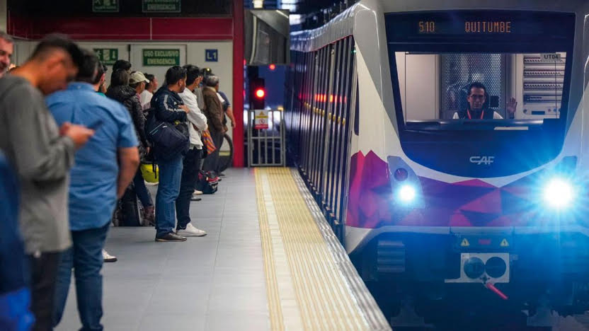 Usuarios del sur de Quito reportan demoras sostenidas en el Metro
