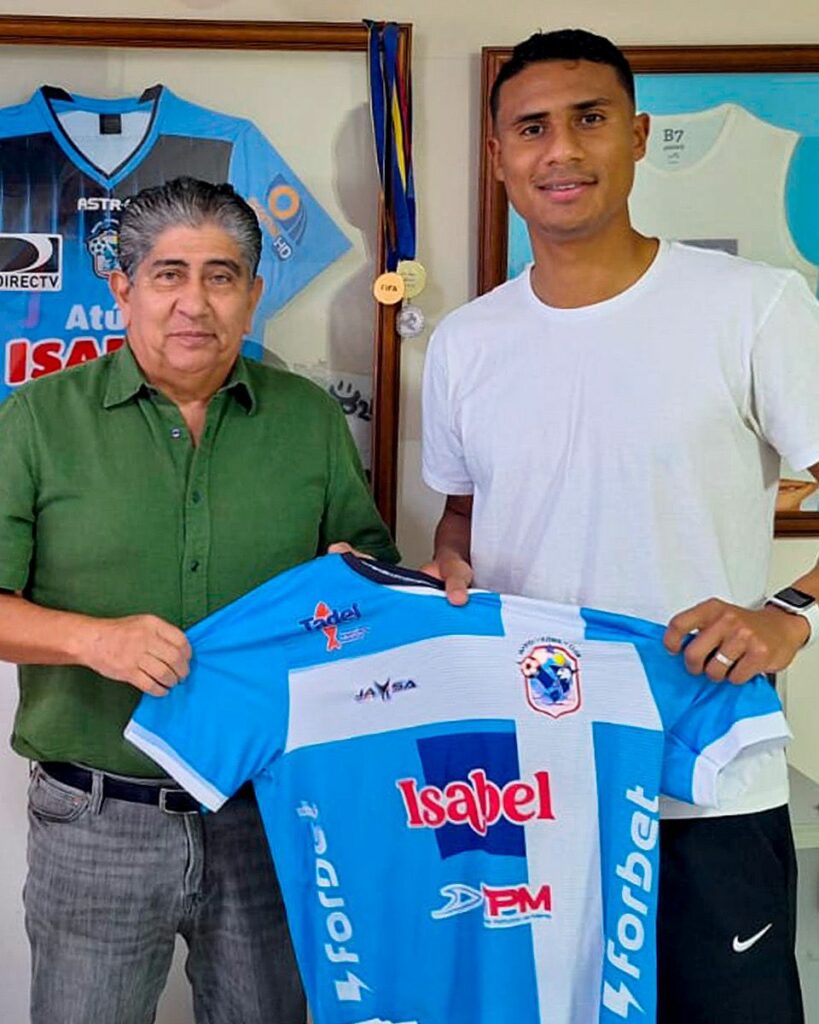 El delantero Jostin Alman jugará en el Manta FC y será habilitado a partir del 3 de junio.