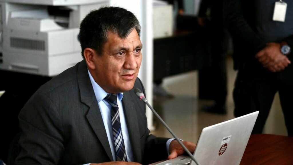 Wilson Toainga asume el despacho de la Fiscalía General del Estado tras la renuncia de Diana Salazar. (Fiscalía).