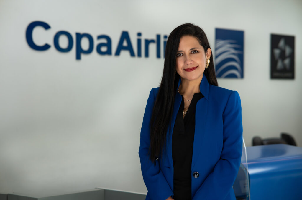 Marisol Ruiz, gerente de ventas de Copa en Ecuador. (Foto: Cortesía de Copa Airlines)