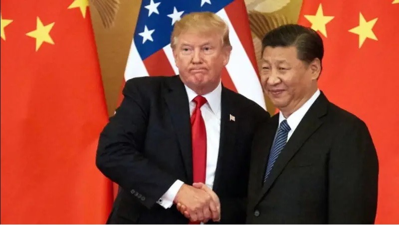 Donald Trump y Xi Jingpin, los presidentes de Estados Unidos y China, respectivamente.