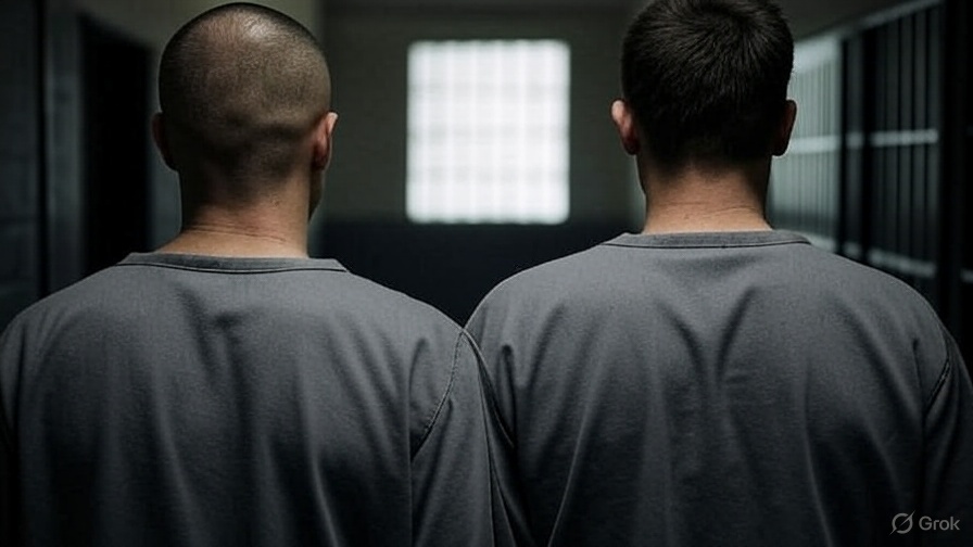 Dos hombres sentenciados por el delito de homicidio.