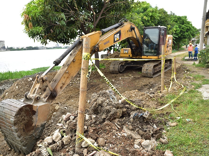 Este espacio recreativo, ubicado junto al río Guayas, se extenderá cinco cuadras desde la ciudadela El Limonal.