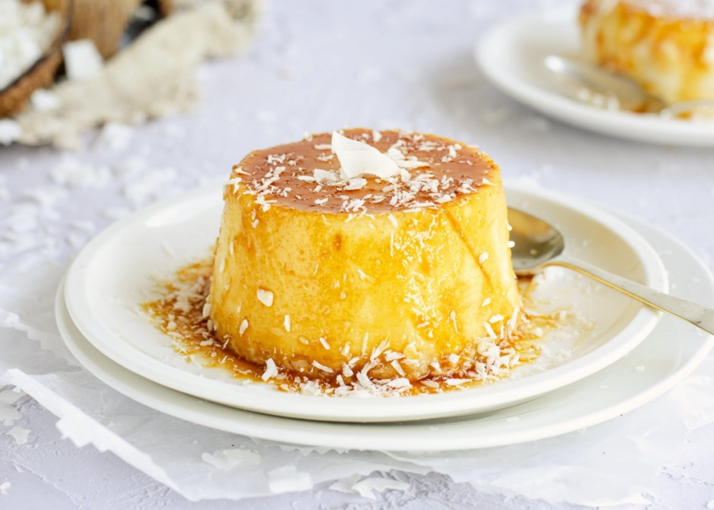 Flan de coco casero: ingredientes y preparación tradicional