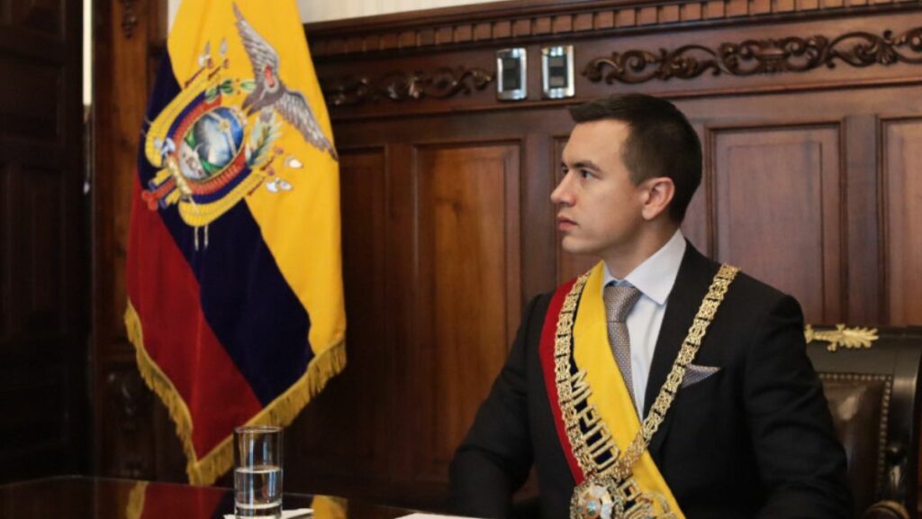 ¿Puede Daniel Noboa postularse para un segundo mandato presidencial completo en Ecuador, según la Constitución