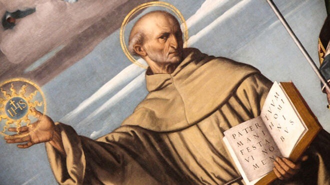 ¿Qué santo se conmemora cada 20 de mayo Conoce a San Bernardino, el predicador que cambió Italia