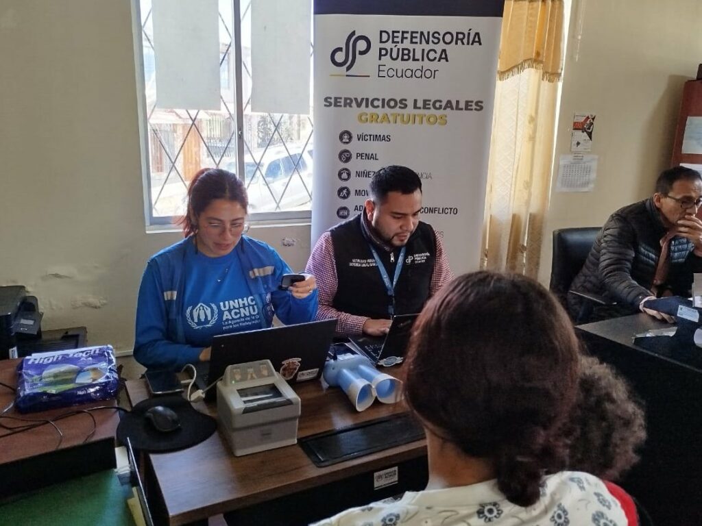 Acnur reporta 315,000 desplazados en Ecuador debido a inseguridad