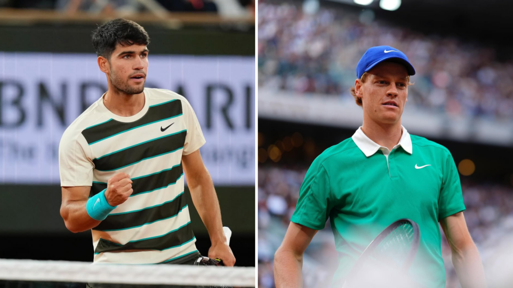 Alcaraz y Sinner vencen a Musetti y Djokovic disputarán la final de Roland Garros 2025