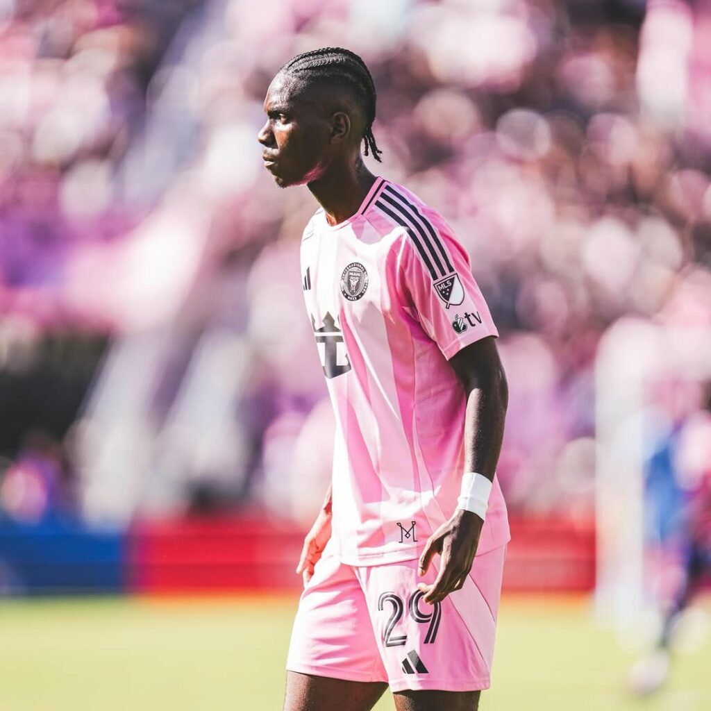 Allen Obando, delantero del Inter Miami