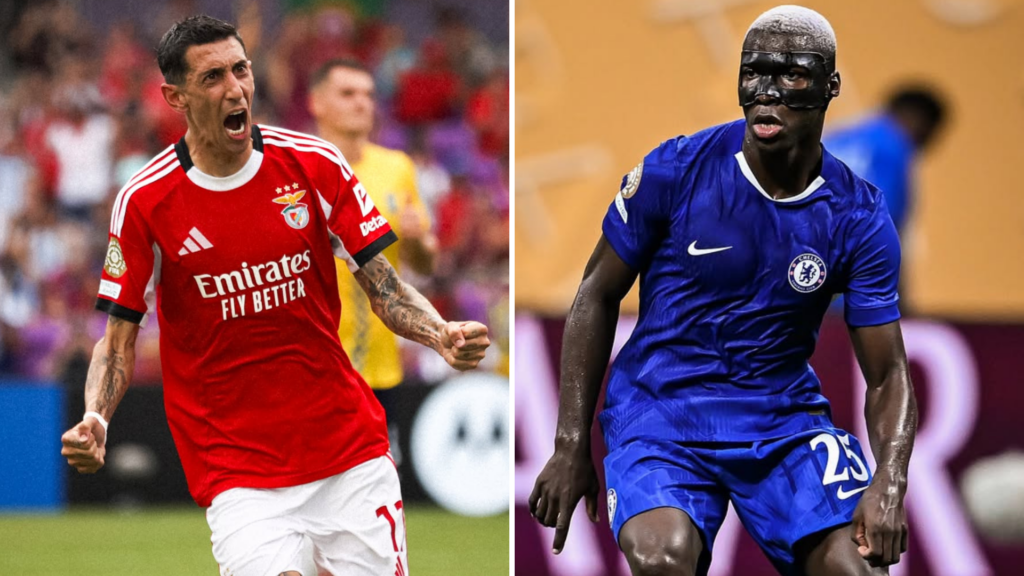 Ángel Di María y Moisés Caicedo protagonizan Benfica-Chelsea en Charlotte