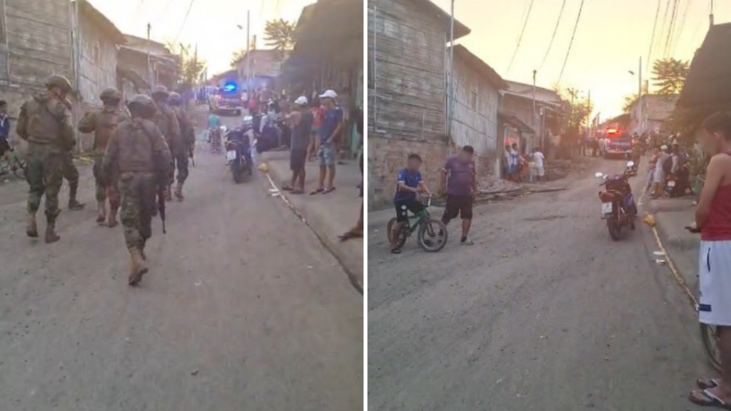 Ataque sicario deja dos heridos en la parroquia Picoazá de Portoviejo