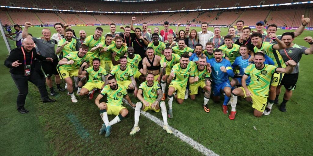 Australia aseguró su cupo a la Copa del Mundo.