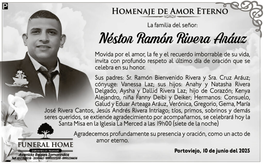 NOVENARIO: Néstor Ramón Rivera Aráuz