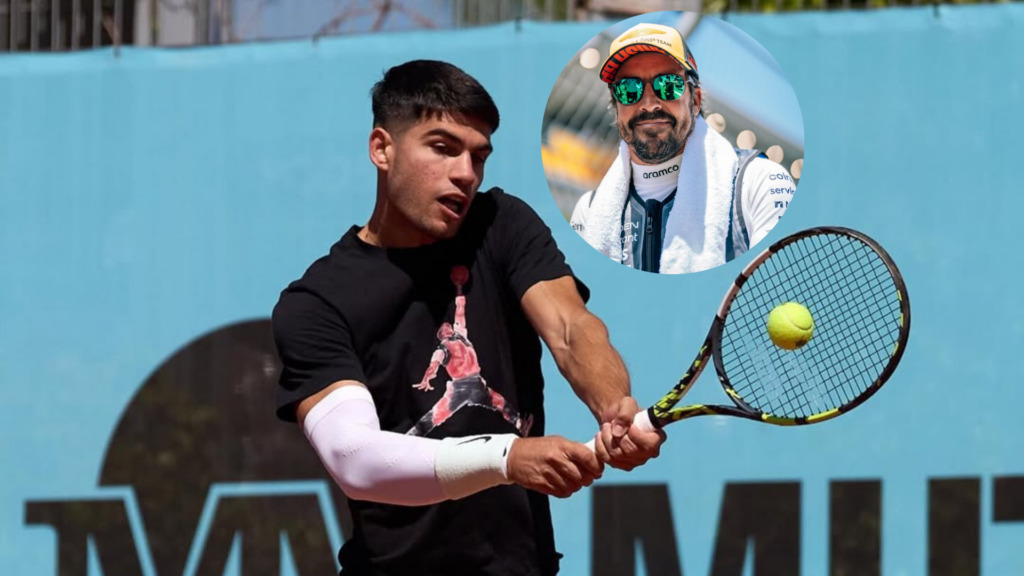 Carlos Alcaraz reafirma su admiración por Fernando Alonso tras ganar Queen's