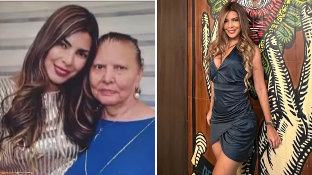 Carolina Ramos despide con dolor a su madre, María Frank