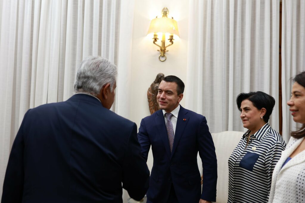 Daniel Noboa consolida alianza con el presidente de Panamá, durante su gira por España