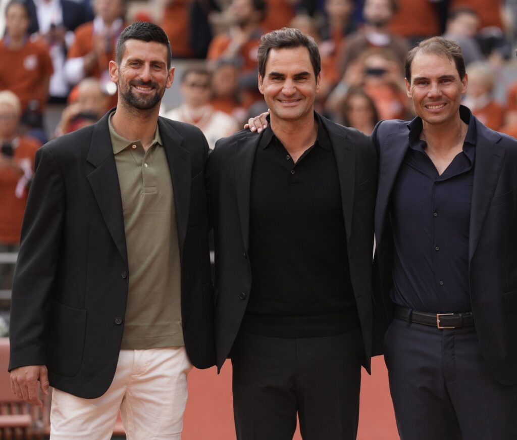 El Big Three, compuesto por Djokovic, Federer y Nadal, marcó una época dorada en el tenis.
