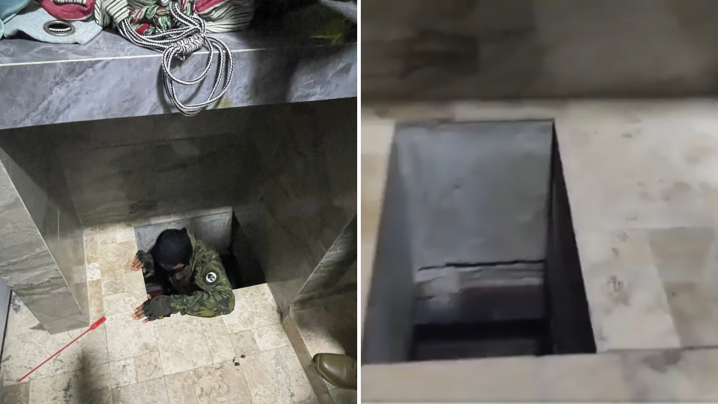 El búnker subterráneo donde se escondía 'Fito' para evadir su captura